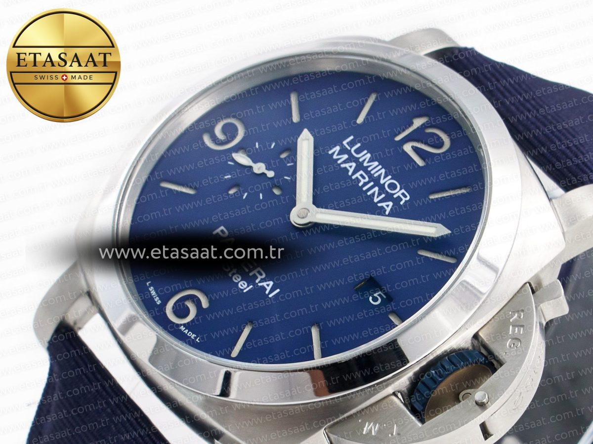 PAM1157 W TTF 1:1 Best Edition on Blue Nylon Strap P9010 - Görsel 6