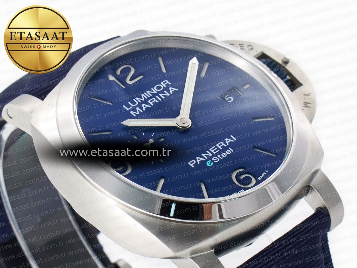 PAM1157 W TTF 1:1 Best Edition on Blue Nylon Strap P9010 - Görsel 7