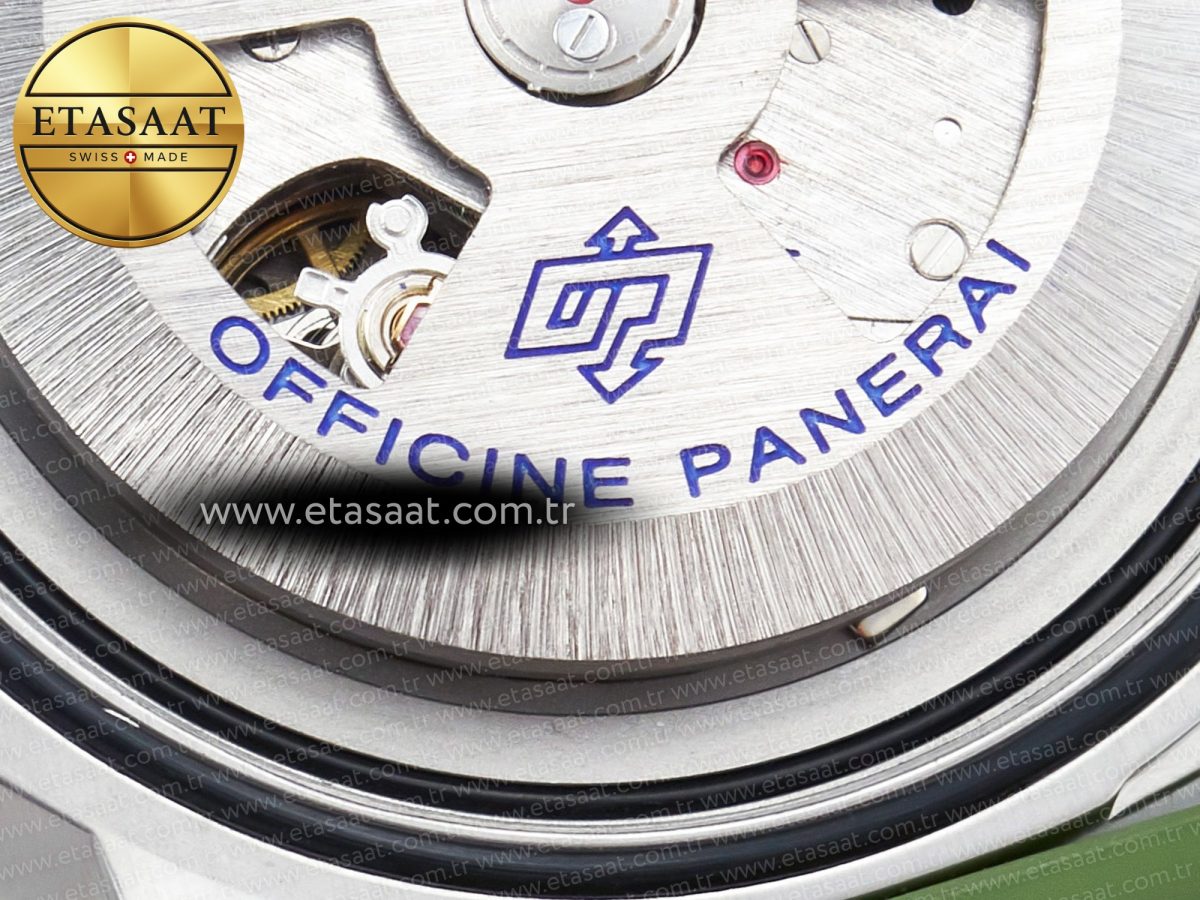 PAM1226 V SS TTF 1:1 Best Edition on Green Rubber Strap P900 - Görsel 23