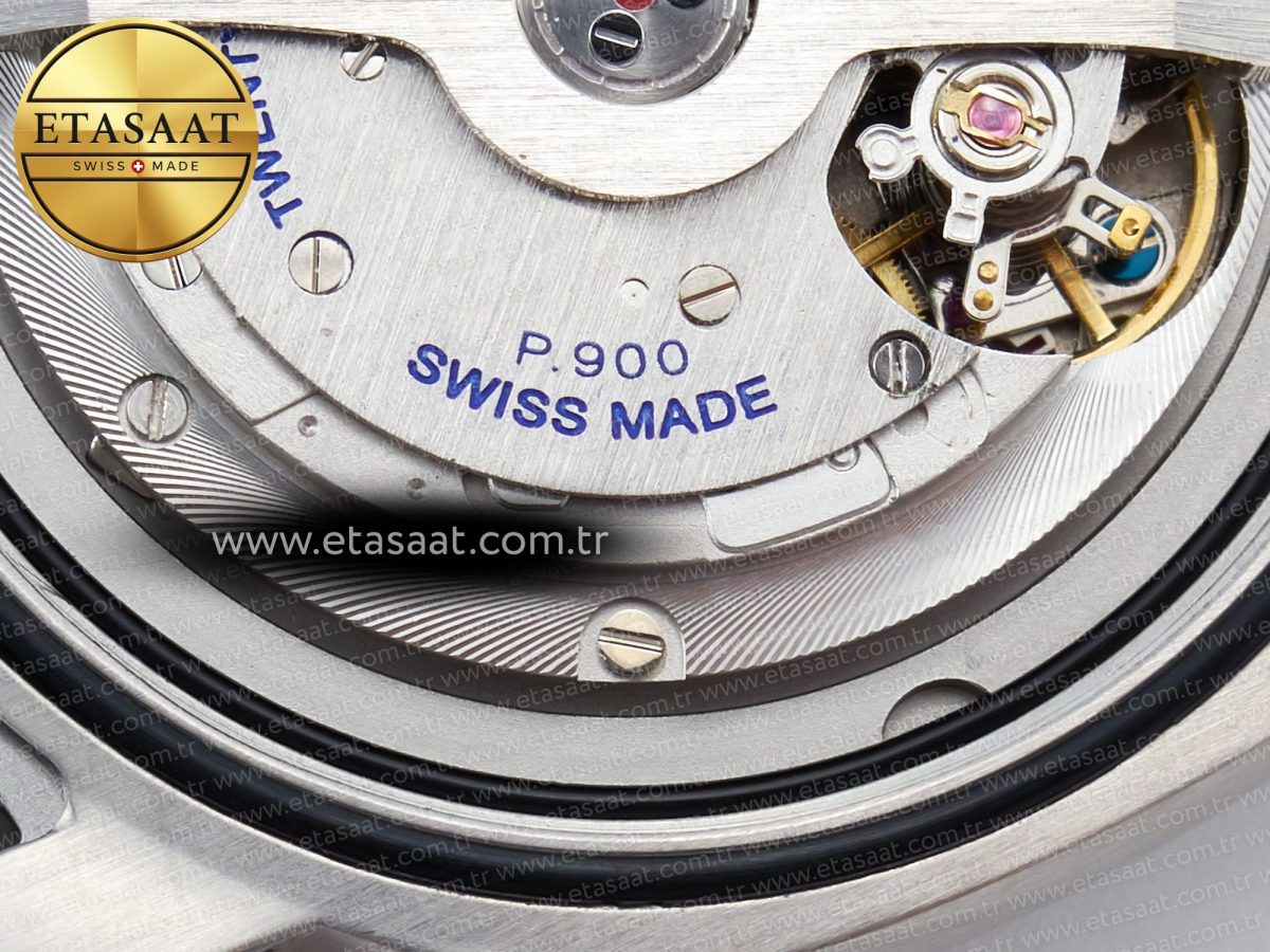PAM1226 V SS TTF 1:1 Best Edition on Green Rubber Strap P900 - Görsel 24