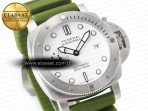 PAM1226 V SS TTF 1:1 Best Edition on Green Rubber Strap P900 - Görsel 5
