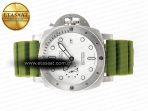 PAM1226 V SS TTF 1:1 Best Edition on Green Rubber Strap P900 - Görsel 9
