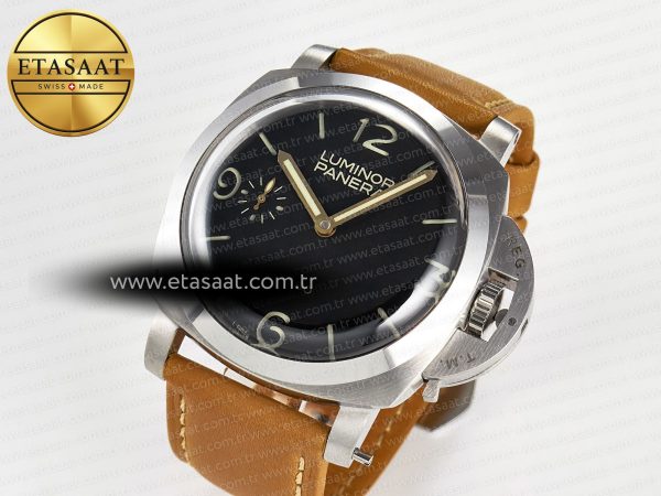 PAM127 E VSF 1:1 Best Edition on Brown Leather Strap A6497 with Y-Incabloc