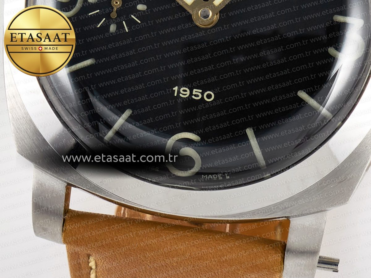 PAM127 E VSF 1:1 Best Edition on Brown Leather Strap A6497 with Y-Incabloc - Görsel 13