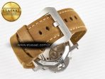 PAM127 E VSF 1:1 Best Edition on Brown Leather Strap A6497 with Y-Incabloc - Görsel 16