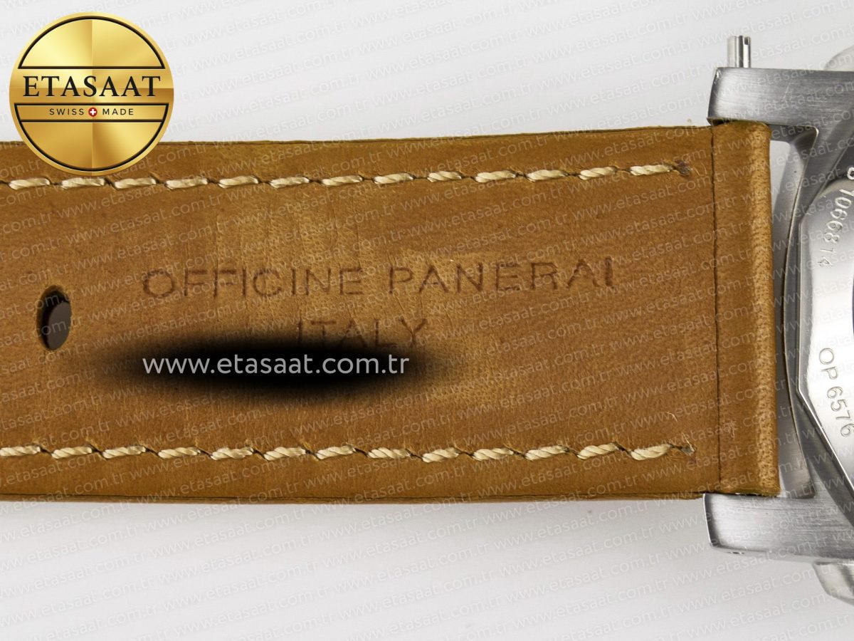 PAM127 E VSF 1:1 Best Edition on Brown Leather Strap A6497 with Y-Incabloc - Görsel 29