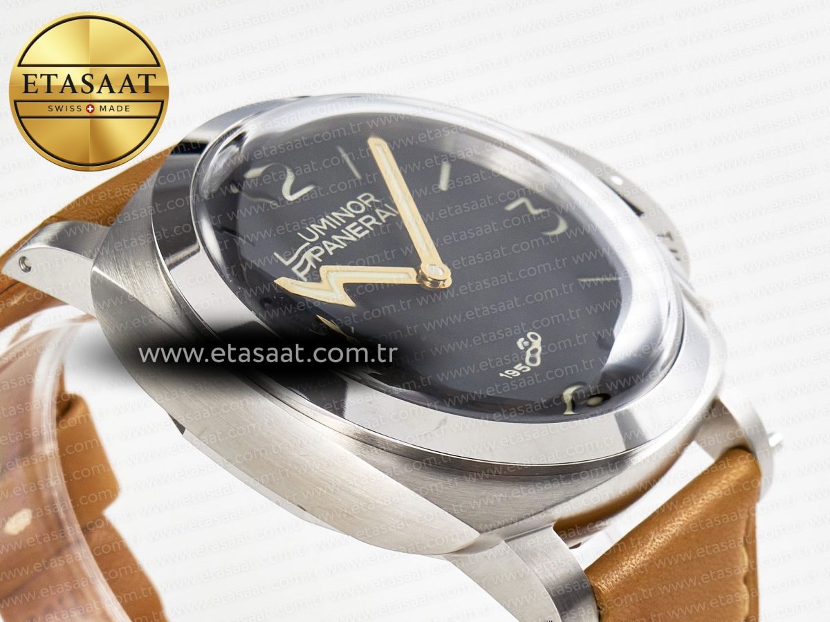 PAM127 E VSF 1:1 Best Edition on Brown Leather Strap A6497 with Y-Incabloc - Görsel 7