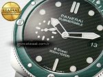 PAM1287 V TTF 1:1 Best Edition Green Dial on Green Nylon Strap P900 - Görsel 11