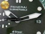 PAM1287 V TTF 1:1 Best Edition Green Dial on Green Nylon Strap P900 - Görsel 12