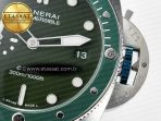 PAM1287 V TTF 1:1 Best Edition Green Dial on Green Nylon Strap P900 - Görsel 13