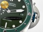 PAM1287 V TTF 1:1 Best Edition Green Dial on Green Nylon Strap P900 - Görsel 13
