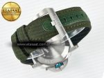 PAM1287 V TTF 1:1 Best Edition Green Dial on Green Nylon Strap P900 - Görsel 17
