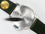 PAM1287 V TTF 1:1 Best Edition Green Dial on Green Nylon Strap P900 - Görsel 18
