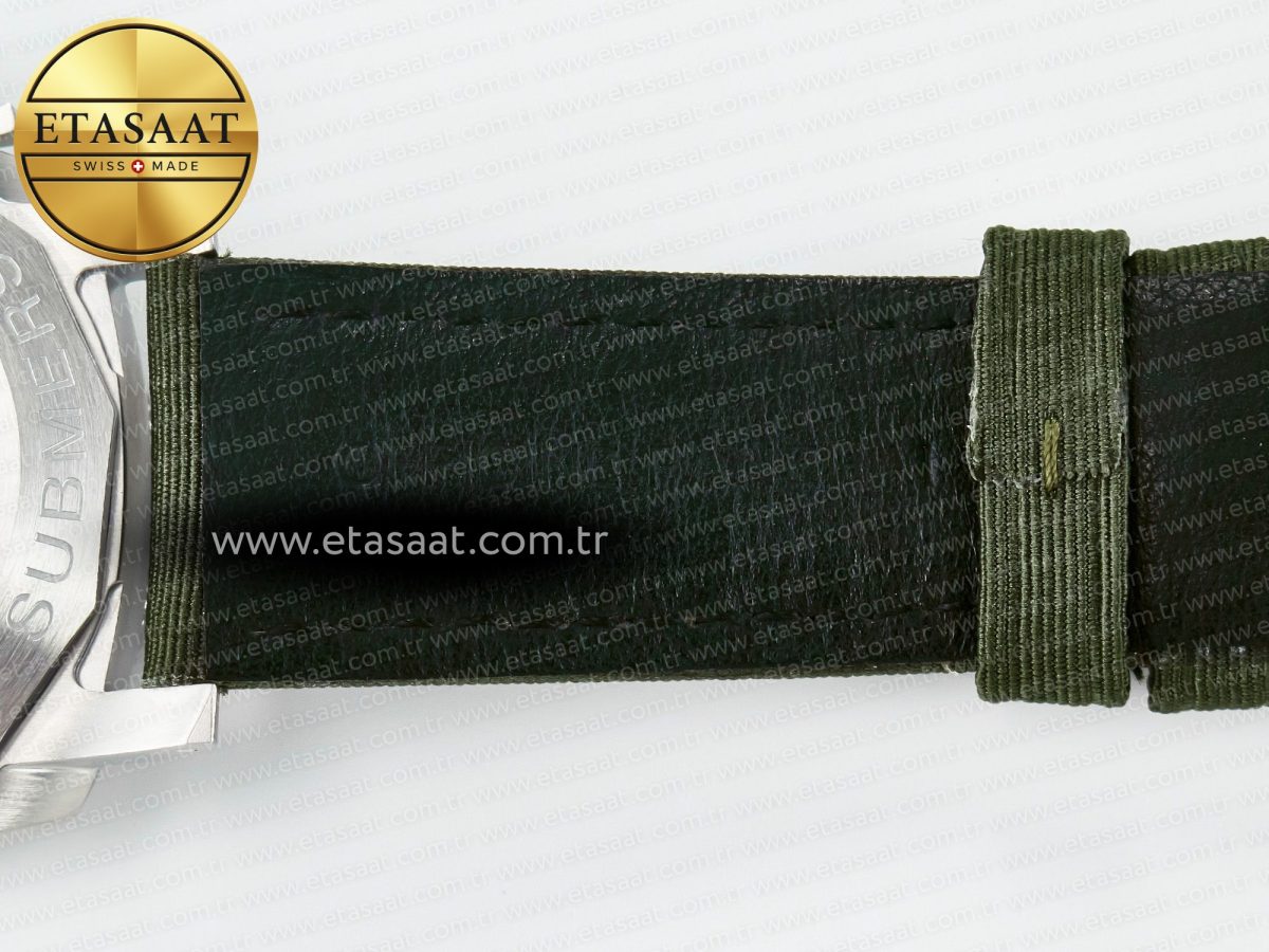 PAM1287 V TTF 1:1 Best Edition Green Dial on Green Nylon Strap P900 - Görsel 31