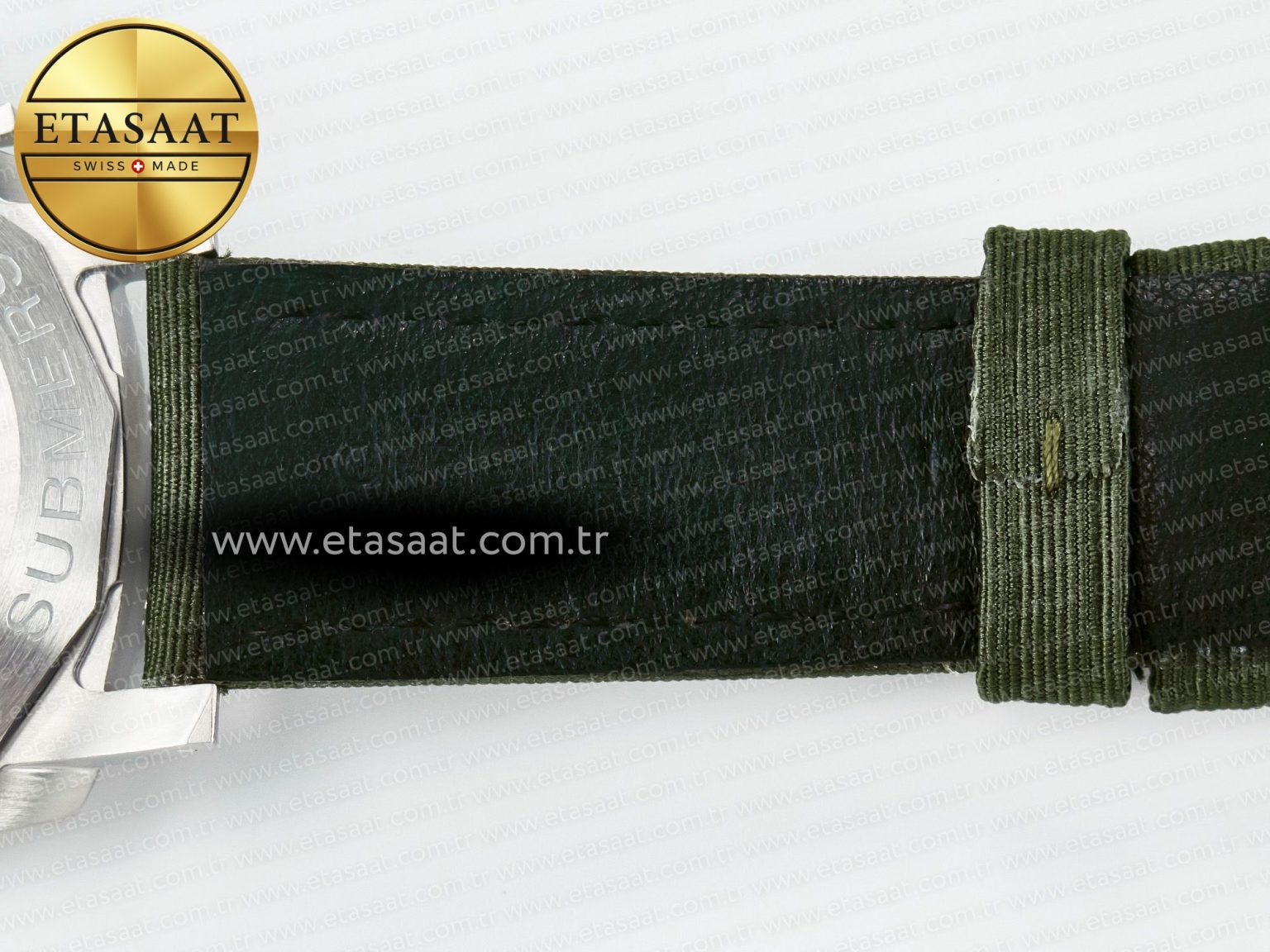 PAM1287 V TTF 1:1 Best Edition Green Dial on Green Nylon Strap P900 - Görsel 31
