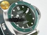 PAM1287 V TTF 1:1 Best Edition Green Dial on Green Nylon Strap P900 - Görsel 5