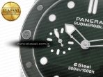 PAM1287 Y VSF 1:1 Best Edition Green Dial on Green Nylon Strap P900 - Görsel 10