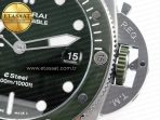PAM1287 Y VSF 1:1 Best Edition Green Dial on Green Nylon Strap P900 - Görsel 12
