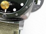 PAM1287 Y VSF 1:1 Best Edition Green Dial on Green Nylon Strap P900 - Görsel 14