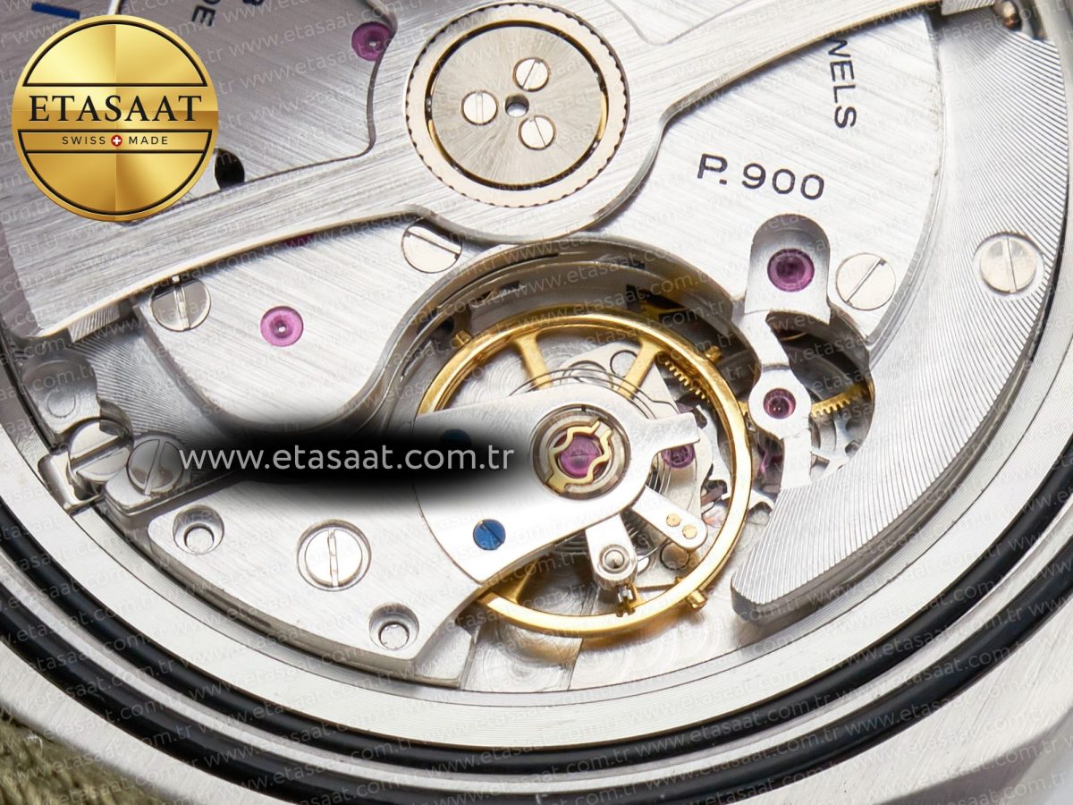 PAM1287 Y VSF 1:1 Best Edition Green Dial on Green Nylon Strap P900 - Görsel 24