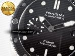 PAM1288 Y VSF 1:1 Best Edition Gray Dial on Gray Nylon Strap P900 - Görsel 10