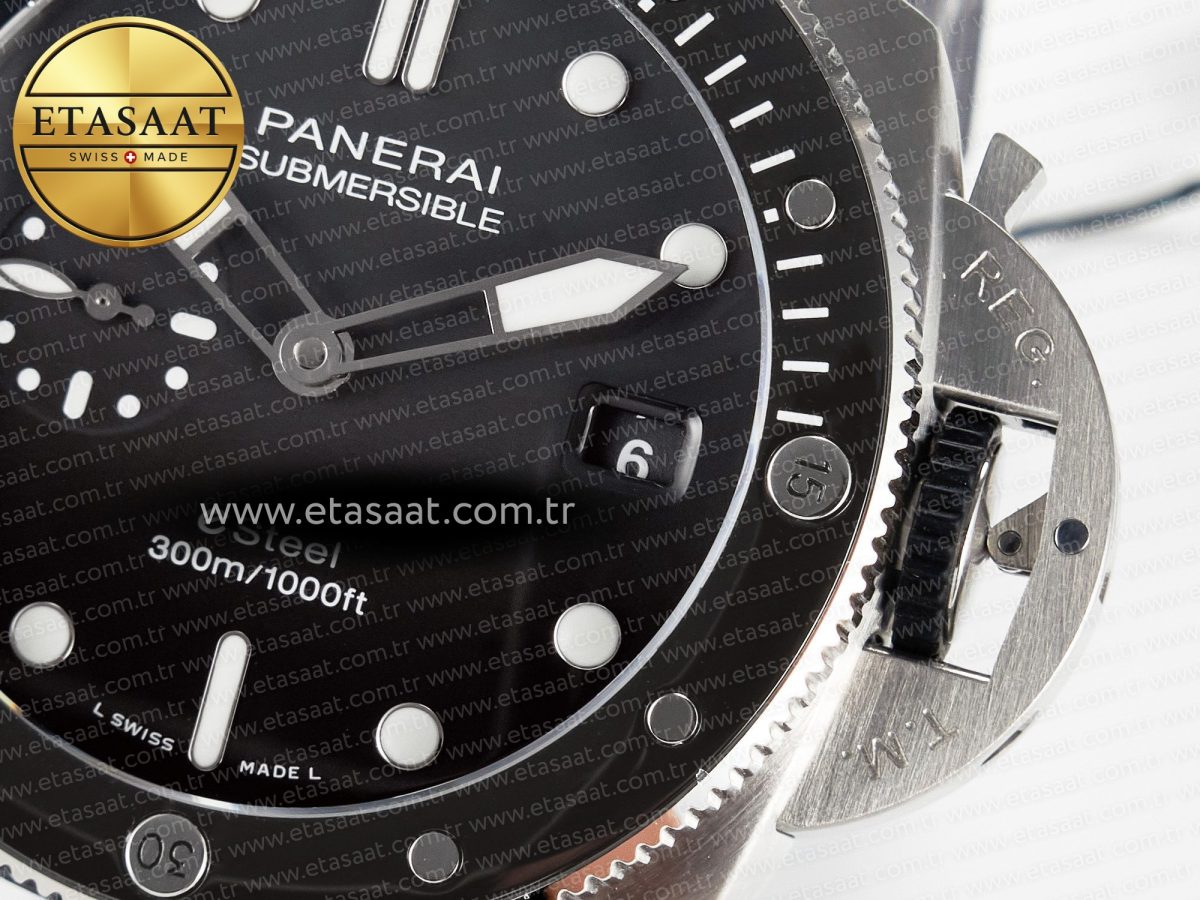 PAM1288 Y VSF 1:1 Best Edition Gray Dial on Gray Nylon Strap P900 - Görsel 13