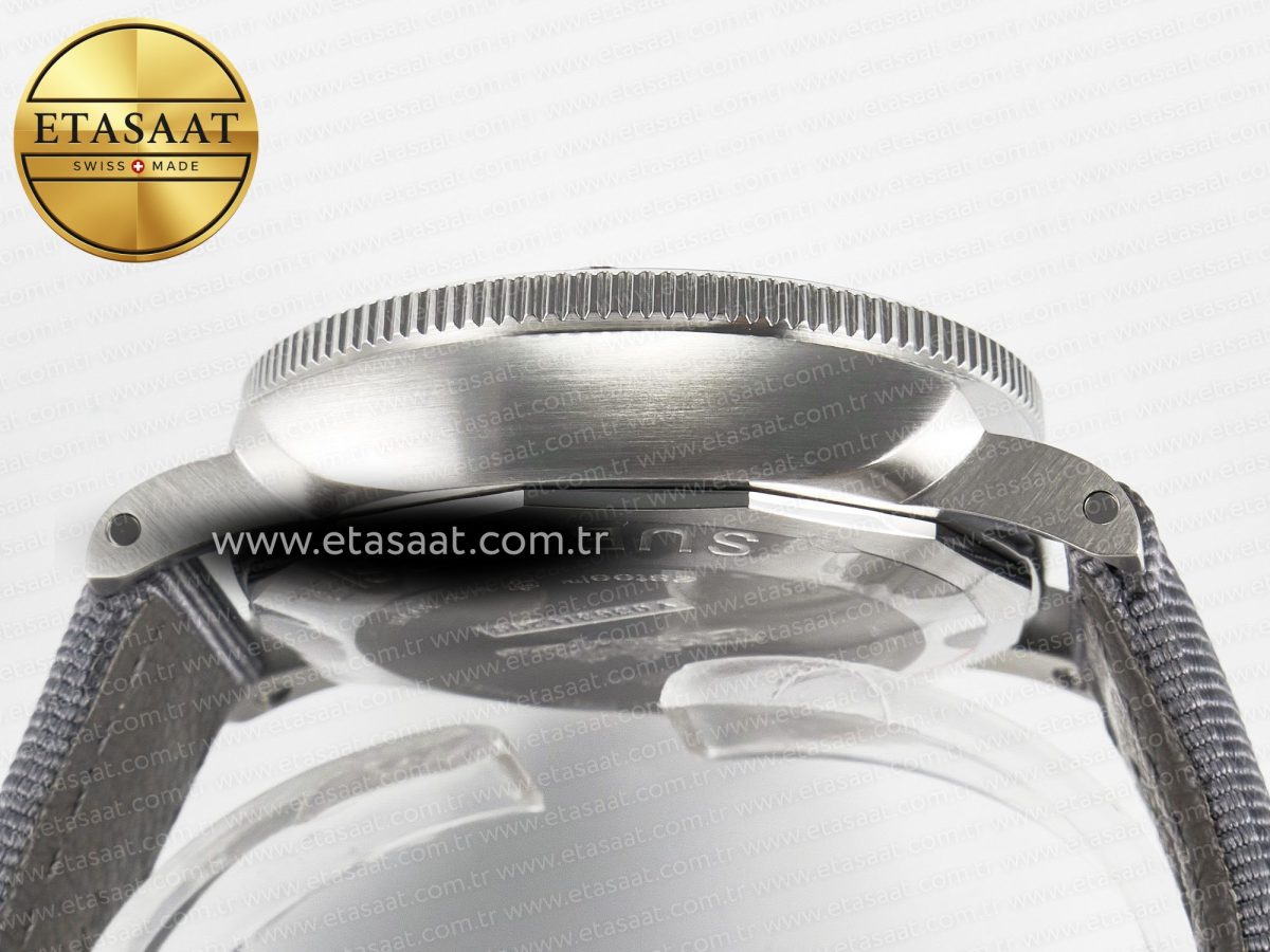 PAM1288 Y VSF 1:1 Best Edition Gray Dial on Gray Nylon Strap P900 - Görsel 15