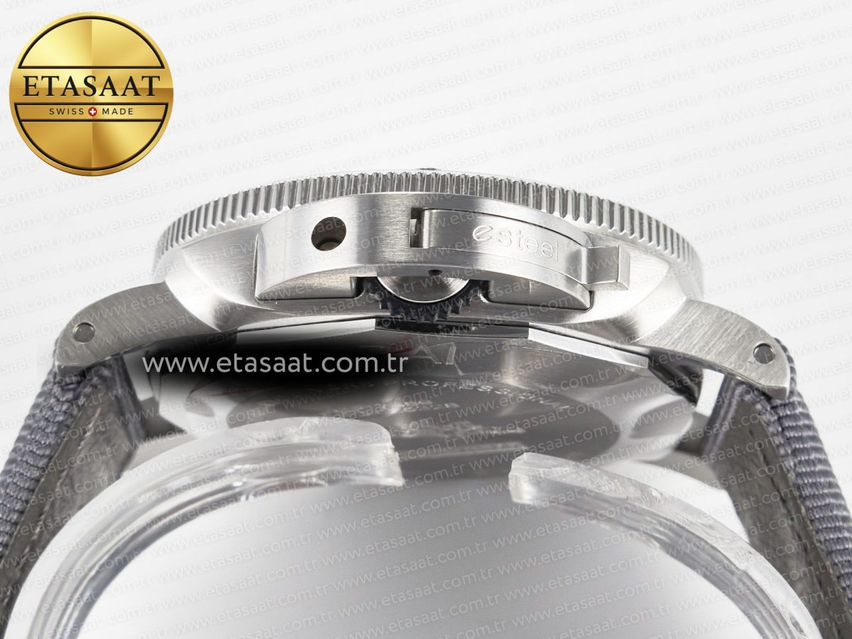 PAM1288 Y VSF 1:1 Best Edition Gray Dial on Gray Nylon Strap P900 - Görsel 16