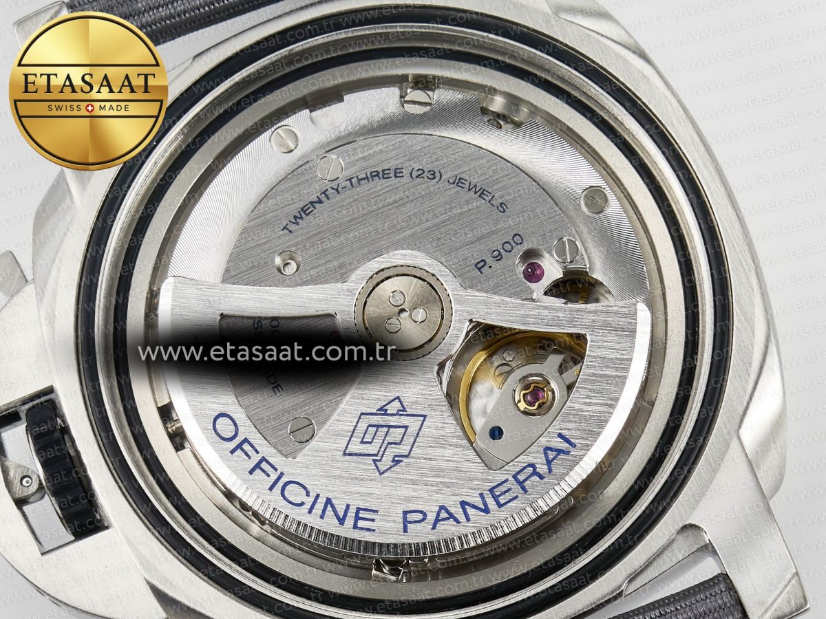PAM1288 Y VSF 1:1 Best Edition Gray Dial on Gray Nylon Strap P900 - Görsel 23