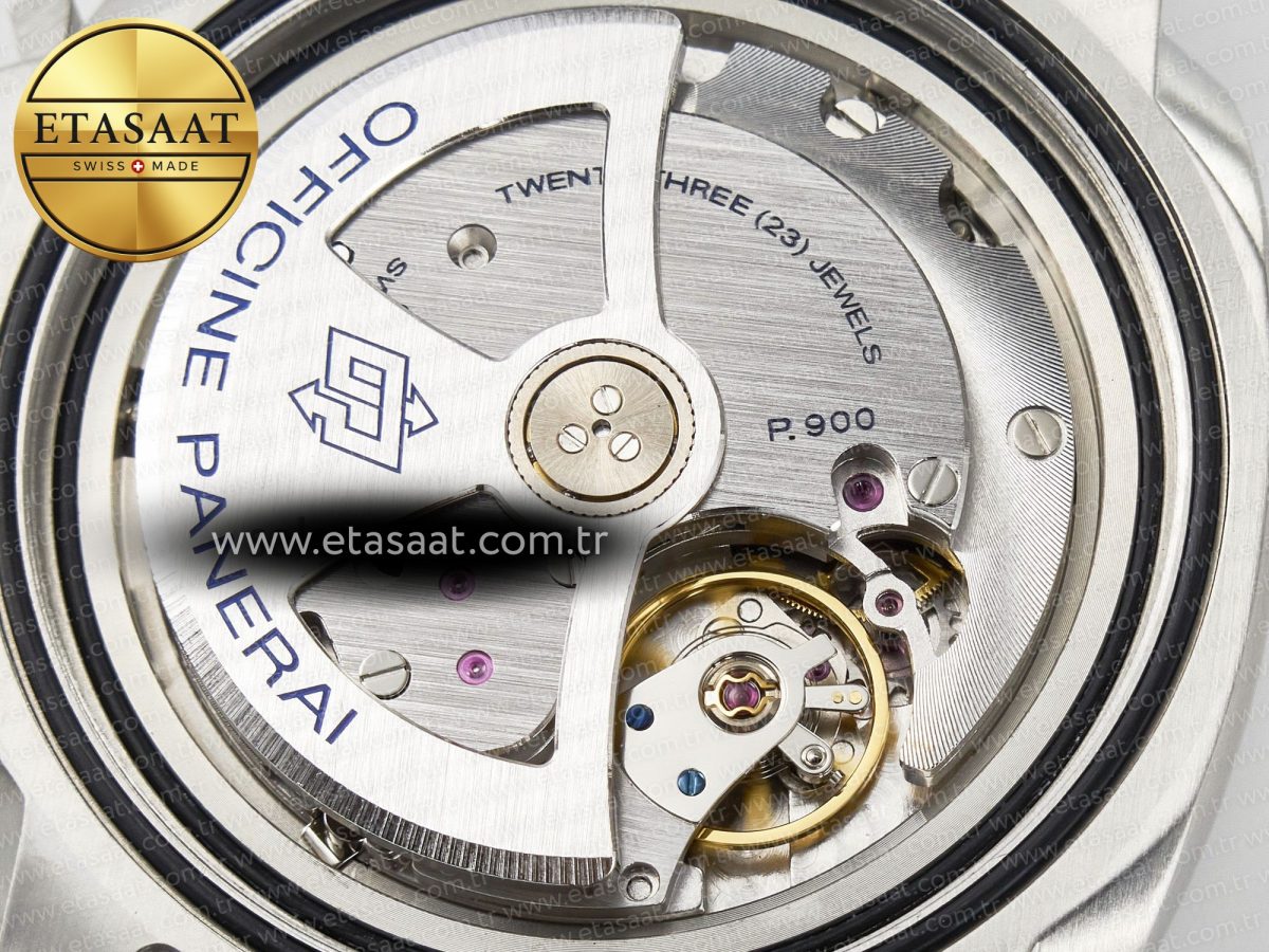 PAM1288 Y VSF 1:1 Best Edition Gray Dial on Gray Nylon Strap P900 - Görsel 25