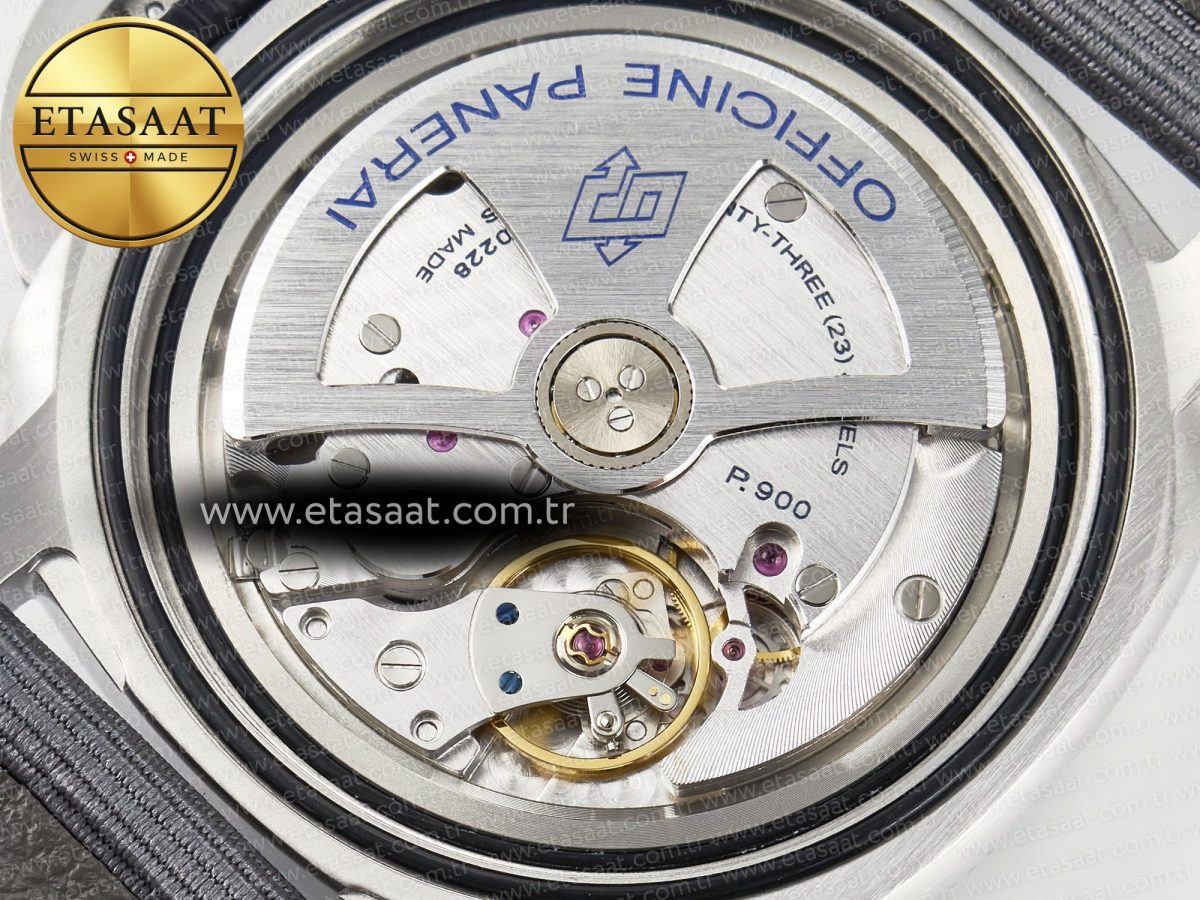 PAM1288 Y VSF 1:1 Best Edition Gray Dial on Gray Nylon Strap P900 - Görsel 26