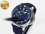 PAM1289 V TTF 1:1 Best Edition Blue Dial on Blue Nylon Strap P900