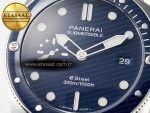 PAM1289 V TTF 1:1 Best Edition Blue Dial on Blue Nylon Strap P900 - Görsel 11