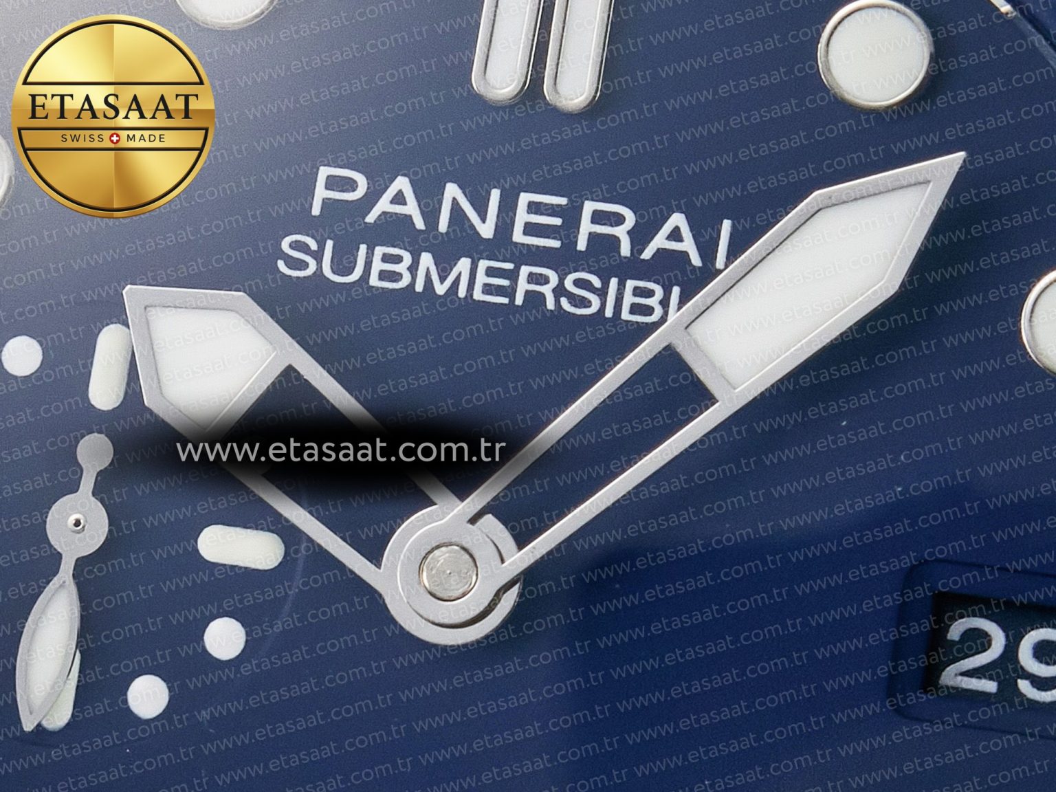 PAM1289 V TTF 1:1 Best Edition Blue Dial on Blue Nylon Strap P900 - Görsel 12