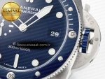 PAM1289 V TTF 1:1 Best Edition Blue Dial on Blue Nylon Strap P900 - Görsel 13