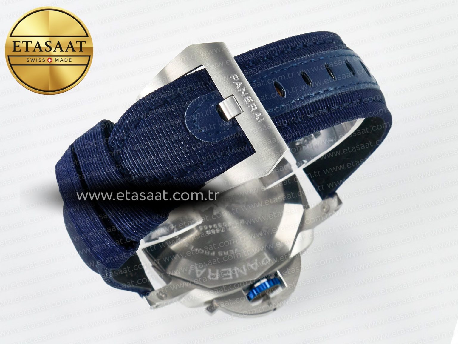 PAM1289 V TTF 1:1 Best Edition Blue Dial on Blue Nylon Strap P900 - Görsel 17