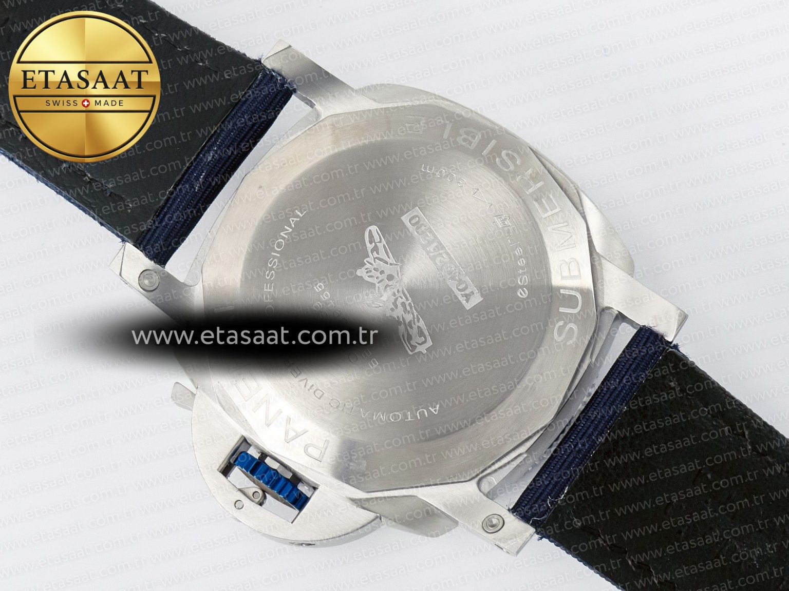 PAM1289 V TTF 1:1 Best Edition Blue Dial on Blue Nylon Strap P900 - Görsel 18