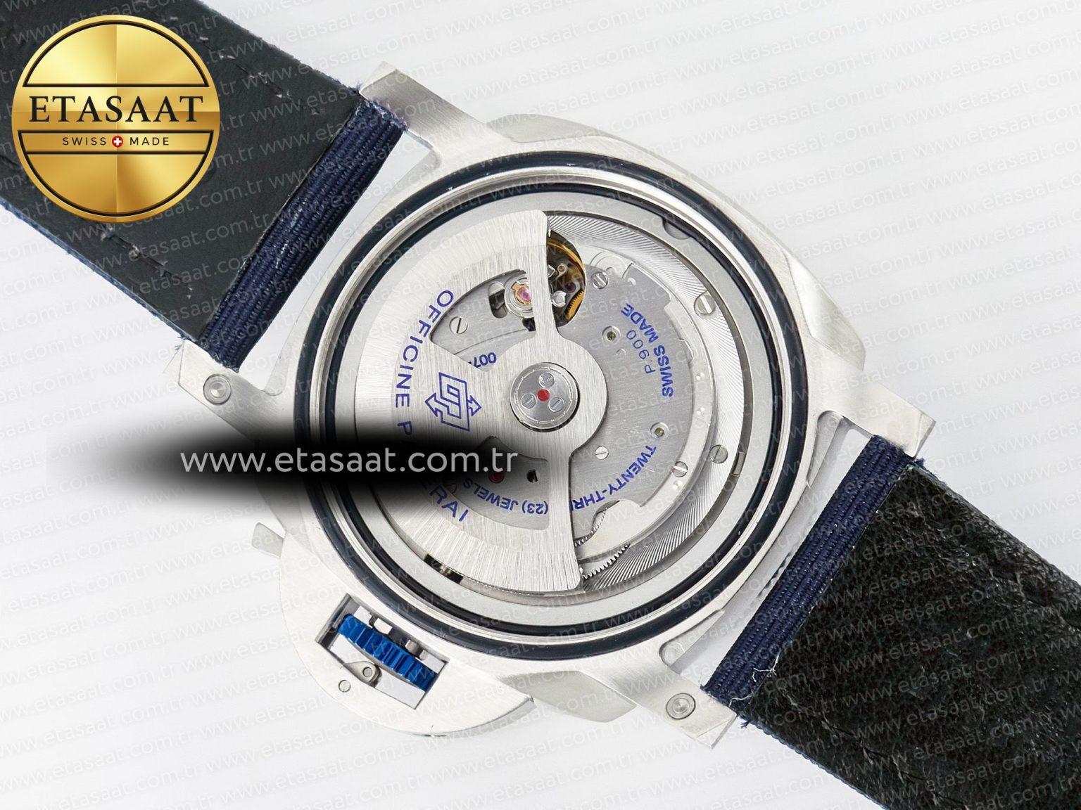 PAM1289 V TTF 1:1 Best Edition Blue Dial on Blue Nylon Strap P900 - Görsel 20