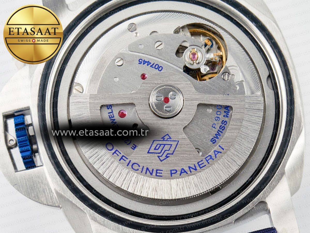 PAM1289 V TTF 1:1 Best Edition Blue Dial on Blue Nylon Strap P900 - Görsel 21