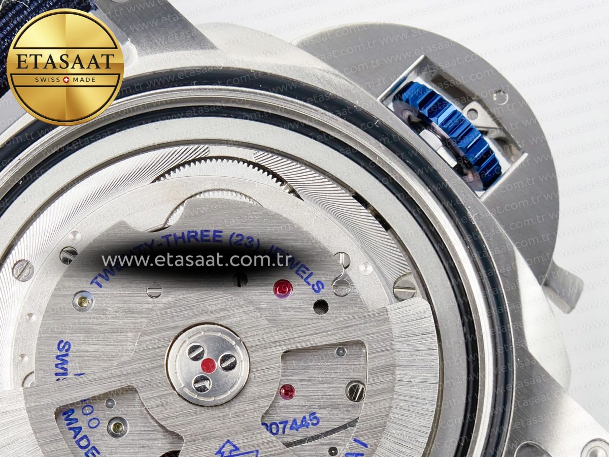 PAM1289 V TTF 1:1 Best Edition Blue Dial on Blue Nylon Strap P900 - Görsel 25