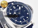 PAM1289 V TTF 1:1 Best Edition Blue Dial on Blue Nylon Strap P900 - Görsel 5
