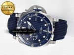 PAM1289 V TTF 1:1 Best Edition Blue Dial on Blue Nylon Strap P900 - Görsel 9