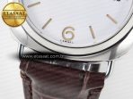 PAM1292 Radiomir 40mm TTF 1:1 Best Edition White Dial on Brown Leather Strap P900 - Görsel 13