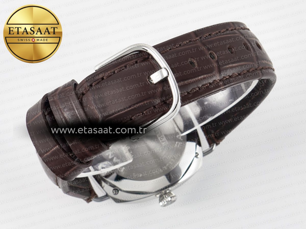 PAM1292 Radiomir 40mm TTF 1:1 Best Edition White Dial on Brown Leather Strap P900 - Görsel 16