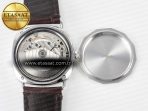 PAM1292 Radiomir 40mm TTF 1:1 Best Edition White Dial on Brown Leather Strap P900 - Görsel 18