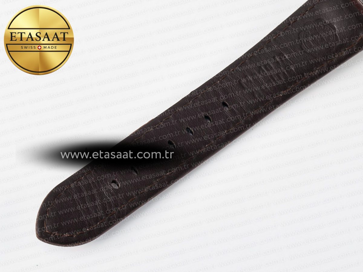 PAM1292 Radiomir 40mm TTF 1:1 Best Edition White Dial on Brown Leather Strap P900 - Görsel 25