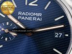 PAM1293 Radiomir 40mm TTF 1:1 Best Edition Blue Dial on Blue Leather Strap P900 - Görsel 11