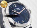 PAM1293 Radiomir 40mm TTF 1:1 Best Edition Blue Dial on Blue Leather Strap P900 - Görsel 5