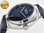 PAM1293 Radiomir 40mm TTF 1:1 Best Edition Blue Dial on Blue Leather Strap P900 - Görsel 6