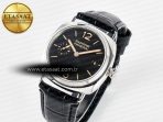 PAM1294 Radiomir 40mm TTF 1:1 Best Edition Black Dial on Black Leather Strap P900